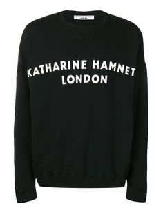 Katharine Hamnett London толстовка с логотипом