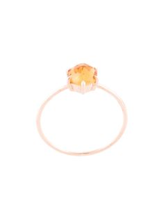 Natalie Marie Rose Cut Ring with Citrine