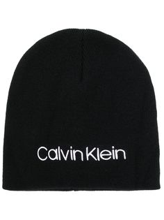 Calvin Klein шапка бини с вышитым логотипом