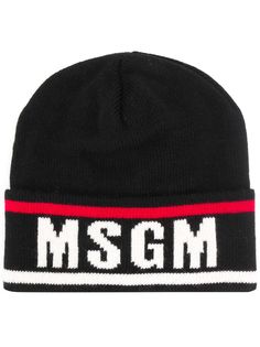 MSGM шапка бини с логотипом
