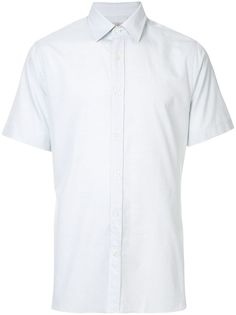 Gieves & Hawkes рубашка узкого кроя с короткими рукавами