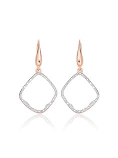 Monica Vinader RP Riva Diamond Hoop earrings