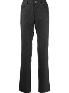 Corneliani однотонные брюки прямого кроя