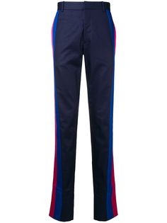 Alexander McQueen striped panel trousers