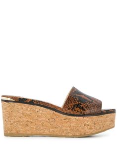 Jimmy Choo мюли Deedee 80 на танкетке