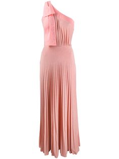 Elisabetta Franchi плиссированное платье макси