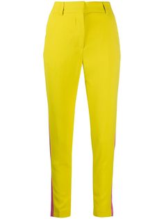 MSGM брюки скинни с лампасами