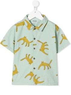 Bobo Choses рубашка с леопардовым принтом
