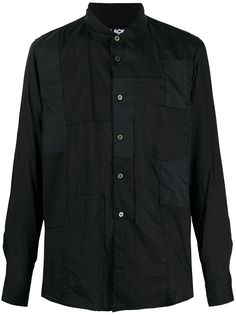 Black Comme Des Garçons рубашка со вставками