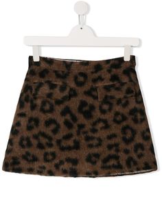 Caffe Dorzo юбка с леопардовым принтом Caffe Dorzo