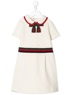 Gucci Kids платье с бантом
