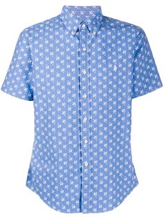 Polo Ralph Lauren рубашка с короткими рукавами и вышивкой