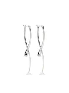 Georg Jensen серебряные длинные серьги Mercy