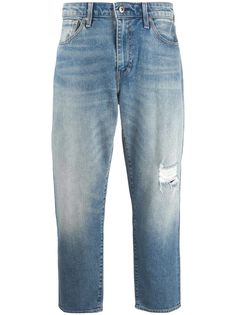 Levis джинсы оверсайз с эффектом потертости