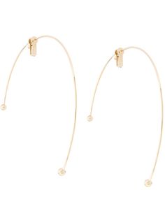 Y/Project полукруглые серьги-кольца