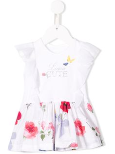 Lapin House платье с цветочным принтом