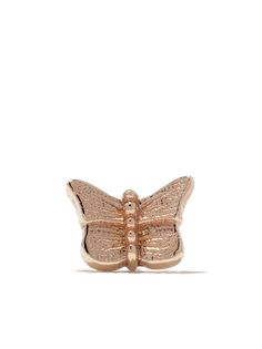 Kismet By Milka золотая серьга-гвоздик в виде бабочки