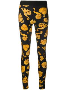 Versace Jeans Couture легинсы с принтом Baroque