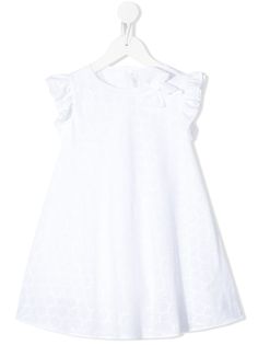 Il Gufo расклешенное платье с вышивкой