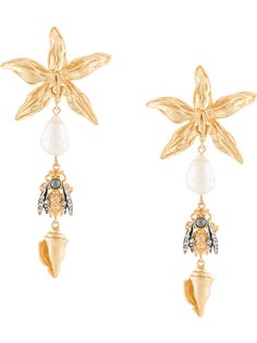 Tory Burch серьги Poetry of Things Line