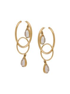 Goossens серьги Ondine Cabochons Circle