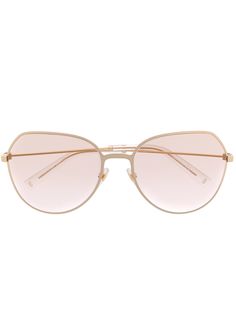 Givenchy Eyewear солнцезащитные очки в круглой оправе