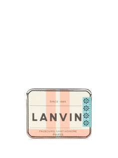 LANVIN картхолдер с логотипом