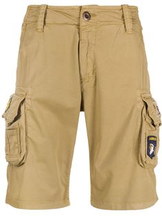 Alpha Industries шорты карго с нашивками