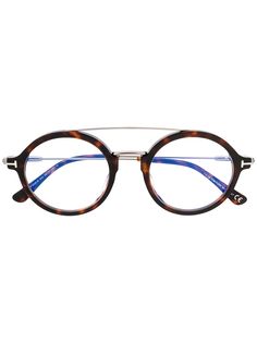 Tom Ford Eyewear очки в круглой оправе