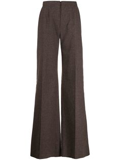 Emanuel Ungaro Pre-Owned расклешенные брюки в полоску 1970-х годов