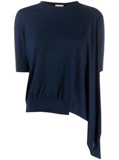 MRZ трикотажный топ асимметричного кроя