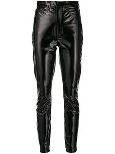 Rag & Bone брюки скинни с завышенной талией