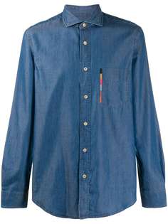 Paul Smith джинсовая рубашка с отделкой Artist Stripe