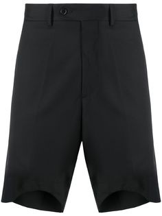 Paura asymmetric-hem tailored shorts