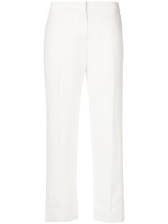 Alexander McQueen укороченные прямые брюки