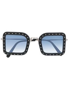 Philipp Plein декорированные солнцезащитные очки