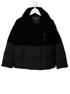 Emporio Armani Kids пуховик на молнии