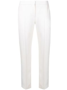 Alexander McQueen укороченные брюки строгого кроя