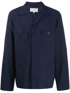 Maison Margiela куртка-рубашка с карманами