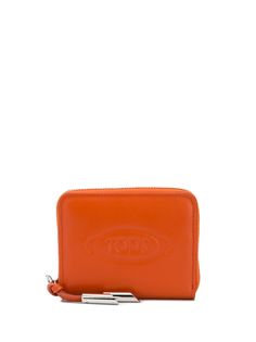 Tods кошелек на молнии с логотипом Tod’S