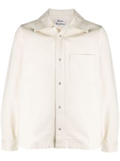 Acne Studios куртка-рубашка узкого кроя