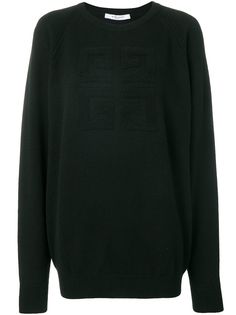 Givenchy базовый джемпер с логотипом