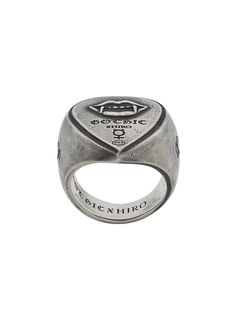 Yohji Yamamoto кольцо с гравировкой