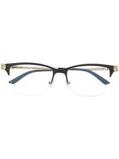 Cartier Eyewear очки Panthère в прямоугольной оправе