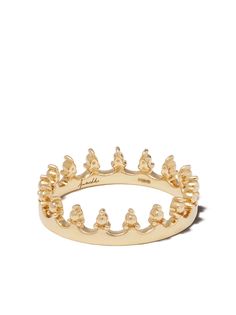 Annoushka кольцо Crown из желтого золота