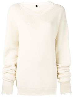 UNRAVEL PROJECT свитер с эффектом потертости