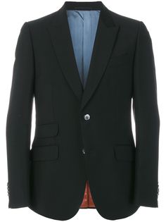 Gucci пиджак с нашивкой на спине