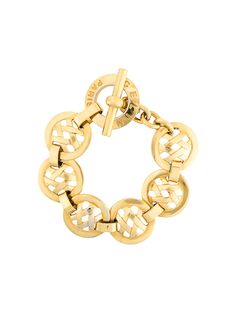 Céline Pre-Owned браслет-цепочка с перекрестьями