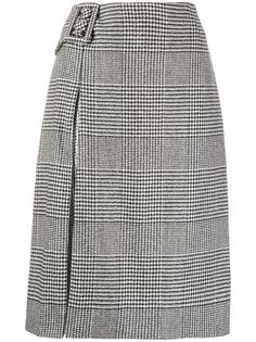 Ermanno Scervino юбка в ломаную клетку