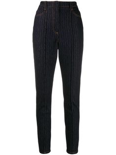 Fendi джинсы с узором